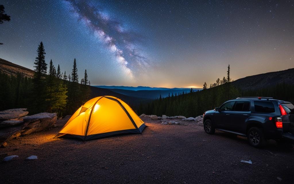 Geldstrafe für Wildcamping